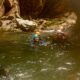 CanyoningBodengo FamilieimCanyonhatFreudebeimSchwimmen