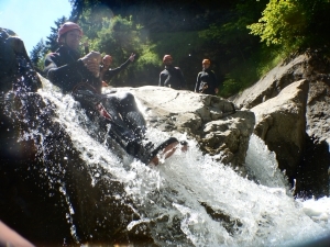 Canyoning Dornbirn Vorarlberg Alpinschule Bigeyes