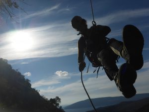 canyoning 65meter abseiler bigeyes bodensee